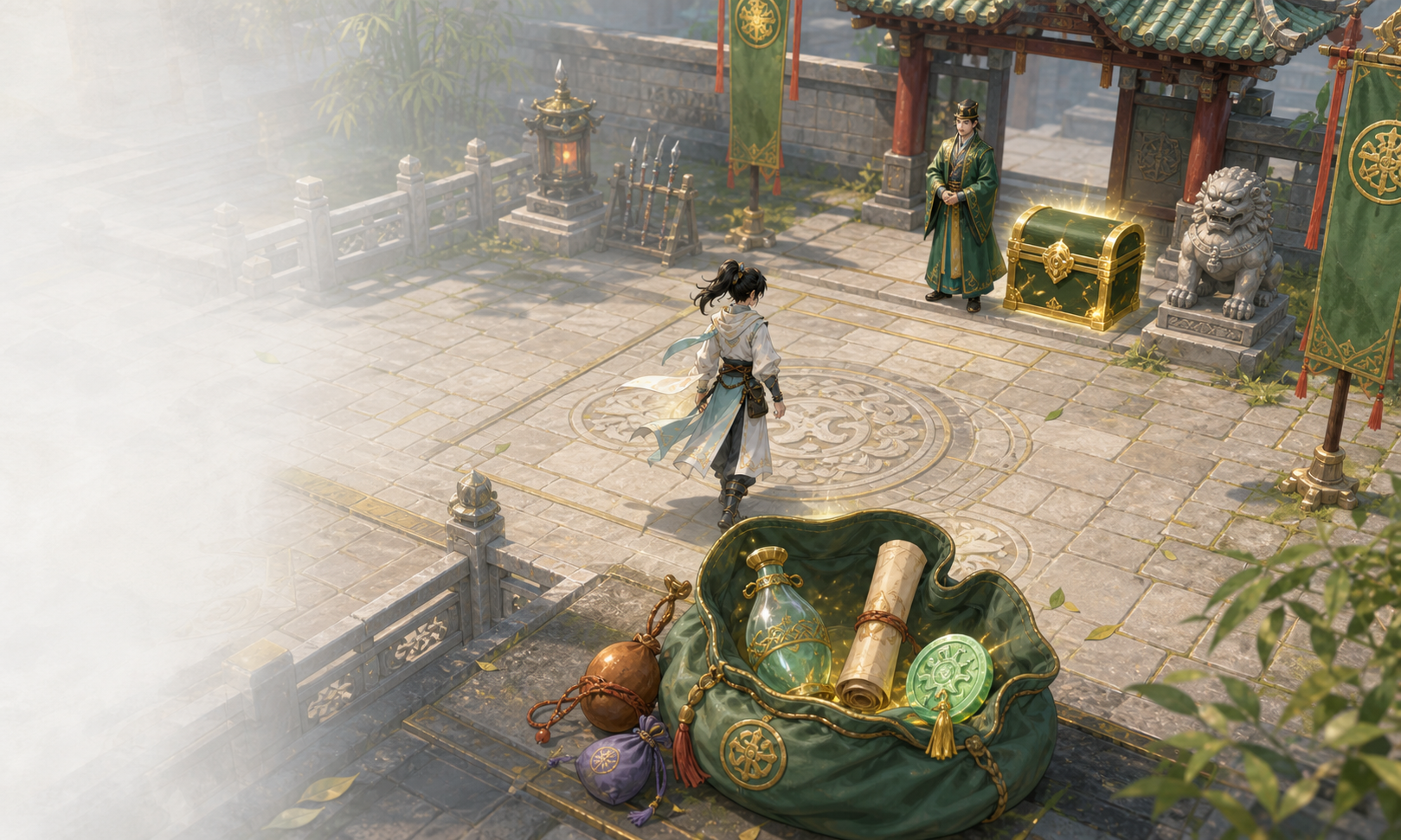 Novice Bags starter rewards artwork